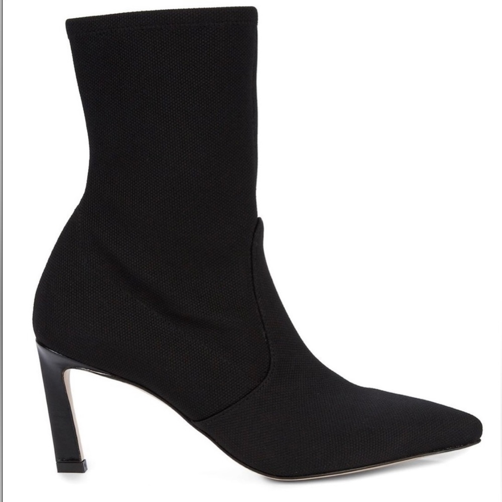 Stuart Weitzman Stuart 75 Stretch Bootie, Black S… - image 8